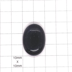 Blue Goldstone Cabochon - 29x20x7mm Sold Individually