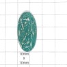 Russian Amazonite Cabochon - 32x16x6mm Sold Individually