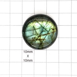 Labradorite Round Cabochon - 28x9mm Sold Individually