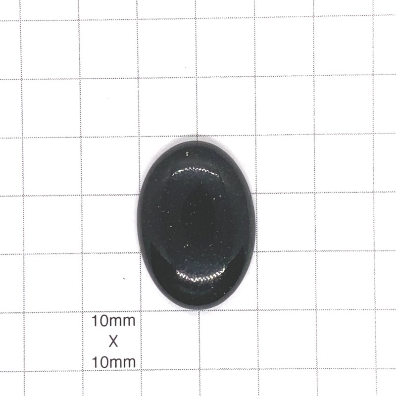 Green Goldstone Oval Cabochon - 29x20x6mm Sold Individually Green Goldstone Oval Cabochon - 29x20x6mm Sold Individually