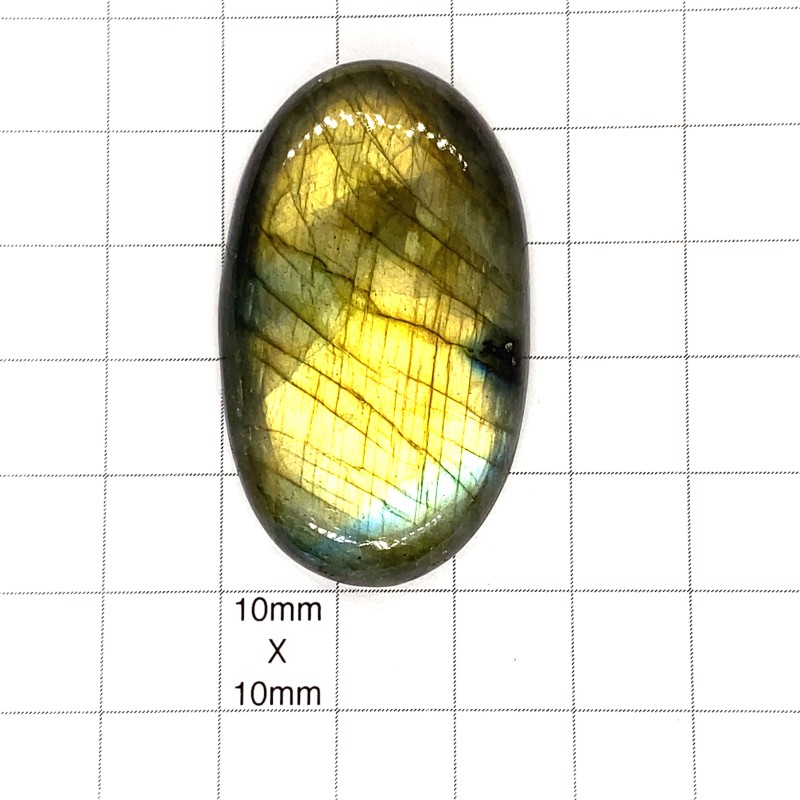 Labradorite Cabochon - 45x27x8mm Sold Individually Labradorite Cabochon - 45x27x8mm Sold Individually