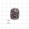 Ruby Schist Oval Cabochon - 28x22x6mm Sold Individually