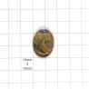 Rhyolite Oval Cabochon - 24x17x6mm Sold Individually