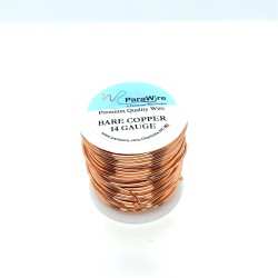 14 gauge Round Dead Soft Copper wire - 24 Metres Parawire