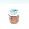 18 gauge Half Round Dead Soft Copper wire - 95 Metres Parawire