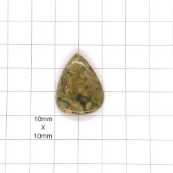 Rhyolite Cabochon Pack of 2 - Rectangle and Teardrop