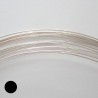 12 Gauge Round Half Hard Sterling Silver Wire - 20cms