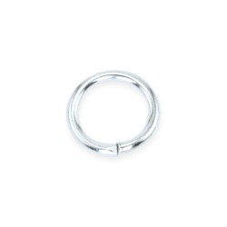 Beadalon 6mm Silver Plated Jump Rings - 144 Pack