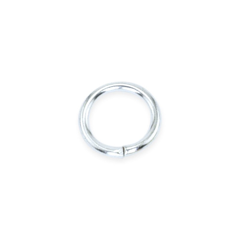 Beadalon 6mm Silver Plated Jump Rings - 144 Pack