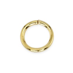 Beadalon 4mm Gold Plated Jump Rings - 144 Pack