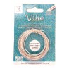BeadSmith 16ga Half Round Silver Plated Copper Wire - 3.6 Metres