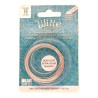 BeadSmith 18ga Half Round Silver Plated Copper Wire - 3.6 Metres