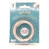 BeadSmith 18ga Square Silver Plated Copper Wire - 3.6 Metres