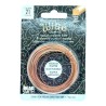 BeadSmith 21ga Square Half Hard Natural Copper Wire with Anti Tarnish Coating - 6.4 Metres