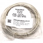 Nickel Silver Round Wire.  Available in 20, 22 and 24 gauge.