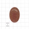 Inspire With Wire - Goldstone Cabochons
